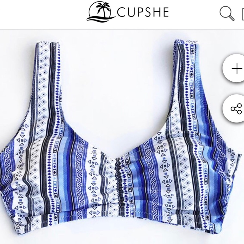 CUPSHE full bikini set! BRAND NEW WITH TAGS!